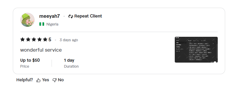 Client Review 7